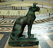 statue of Bastet in the Pantheon